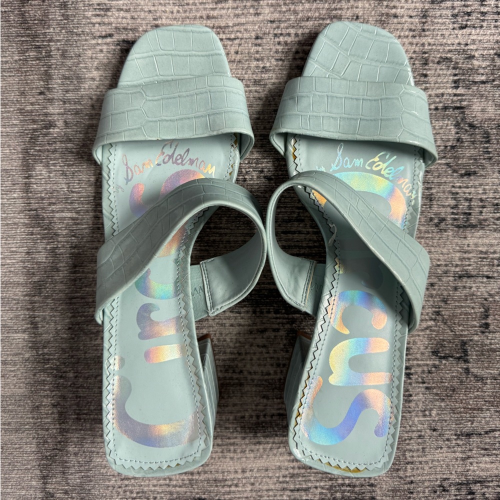 Sam Edelman Women's Robin’s Egg Blue Sandals